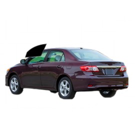 AUTOTEK Precut Window Tint Film for Toyota Corolla Sedan 2009-2013 - Front Two Door Windows Sun Blocking Protection Privacy Anti Shatter Glass 2 Ply Computer Cut Any Tint Shade