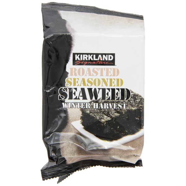 Kirkland Roasted Seaweed-0.6 oz, 10 ct