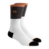 Crankbrothers MTB Casual Socks, White, Large/X-Large