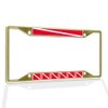 Fastasticdeals Metal Insert License Plate Frame Scuba Flag Or Diver