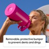 Takeya Sports Water Bottle with Spout Lid - Bottle with