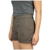Boston Traders Women’s Shorts Brown, Size 10 Roll-Unroll Hem, Elastic