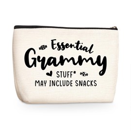 Grammy Gift Grandma Gifts Grandma Stuff Funny Makeup Bag Best Grandma Gifts for Female Women Grandmother Granny Mimi Cosmetic Bag Birthday Christmas Mothers Day Grandmothers Day Gifts Travel Pouch