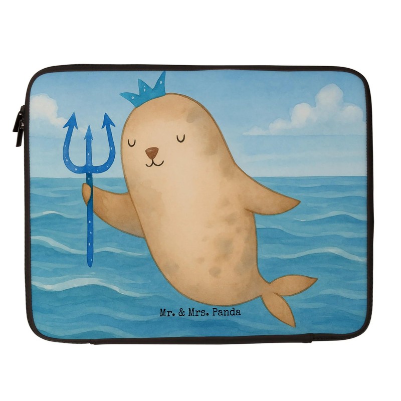 Mr. & Mrs. Panda Notebook Tasche Sternzeichen Wassermann Design 27