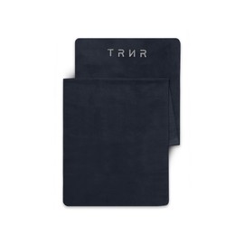 TRNR Trainer Yoga Towel, Microfiber, Anti-slip, Hot Yoga, Lightweight, Quick Drying, Hand Towel, Pilates / Midnight