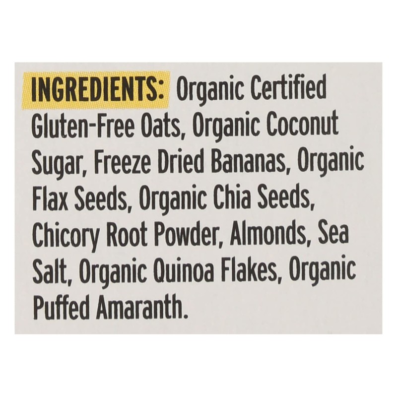 Purely Elizabeth Banana Nut Superfood Oat 9.12 OZ