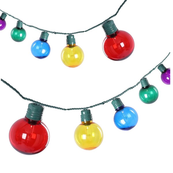 Vigdur Outdoor String Lights 21FT Patio Lights with 35 Shatterproof