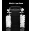 Silonn Smart Countertop Ice Maker, Compact Wi-Fi Ice Maker with