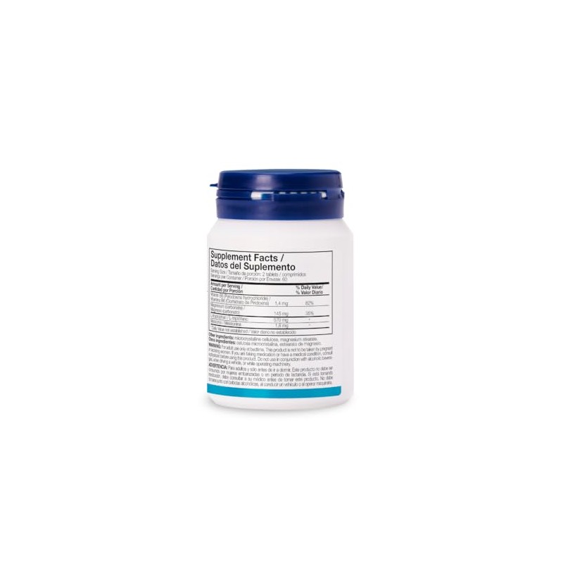 TRYPTOFANO, MELATONINA, Magnesio, Vitamina B6-60TABS. ANA Maria LAJUSTICIA