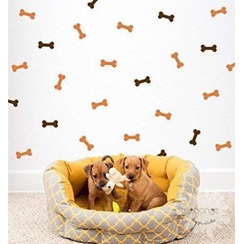 Dog Bone Wall Decal/Bones Sticker/Doggy Decor/Pattern Wall decal/Home Decor/Doggy Space/gift
