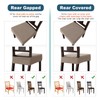 Genina Waterproof Seat Covers for Dining Room Chair Covers Waterproof