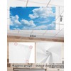 Magnetic Light Cover for Classroom Drop Ceiling,4 Pack 4x2 Ft
