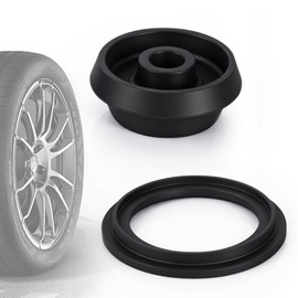 40mm Wheel Balancer Cone Kit with 188mm Spacer Universal Hub Centric Adapter for Tire Balancers, Fits 4.72"-6.77" Wheels, Dual Sided Collet for Cars, Trucks, SUVs & Caravans, Heavy Duty Alloy Steel