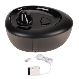 Cat Drinking Fountain 2L Capacity Ultra Quiet Safe Automatic Water Dispenser for Dog Pet Black