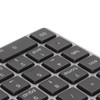 Numeric Keyboard Mini USB Rechargeable Wired 28 Keys Thin Portable