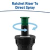 Orbit 54527 4" Professional Pop-Up Spray Head Sprinkler with Half