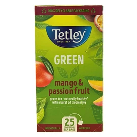 Mango & Passion Fruit Green Tea String & Tag Envelopes 25 Teabags
