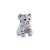 Wild Republic Pocketkins Eco White Tiger, Stuffed Animal, 5 Inches,