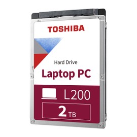 Toshiba HDWL120XZSTA L200 2TB Laptop PC Internal Hard Drive 5400 RPM SATA 6Gb/s 128 MB Cache 2.5" 9.5mm Height - 2000 Internal Bare/OEM Drive
