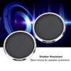 2 pieces mesh speaker grill, 1 inch speaker cover, protective