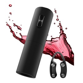 UNICHERRY Wine Bottle Opener,Corkscrew Wine Bottle Opener Kit with Foil Cutter,Battery Operated,Suitable for Travel, Gathering, Party, Dating, Gift.