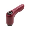 Esco M5 Female Thread Mini Clamp Lever (Red) EA948CC-233