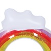 Swimming Ring Pool Float Inflatable Colorful Thickened PVC Pool Float