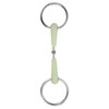 Horse Snaffle Bit Rubber Wrapped Stainless Steel Loose Ring Horse