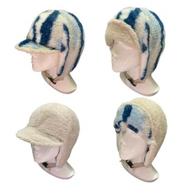 Clakllie Unisex Warme Outdoor Trapper Mütze Winddicht Bomber Fliegermütze Wintermütze mit Ohrenklappen Winter