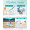 [2 Pack] HAPYTHDA Wireless Remote Control Outlet Plug, No Wiring