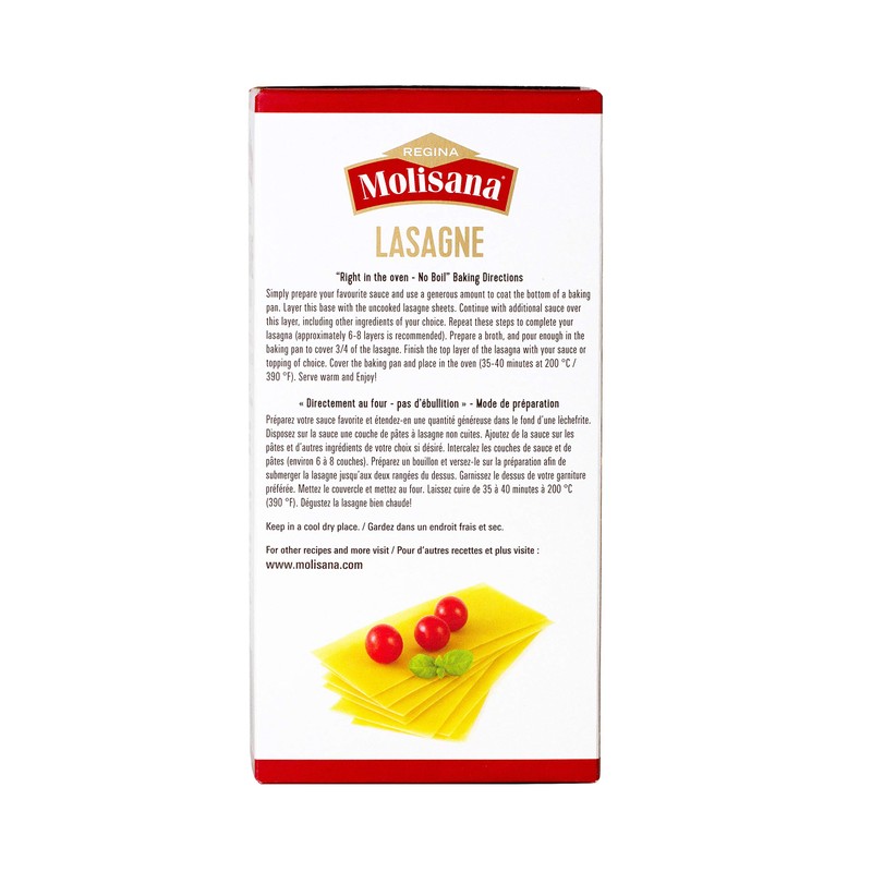 Regina Molisana Egg Lasagne, 500 Grams