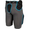 Champro Tri-Flex 5-Pad Integrated Girdle, Adult 2X-Large, Grey, Black Pads