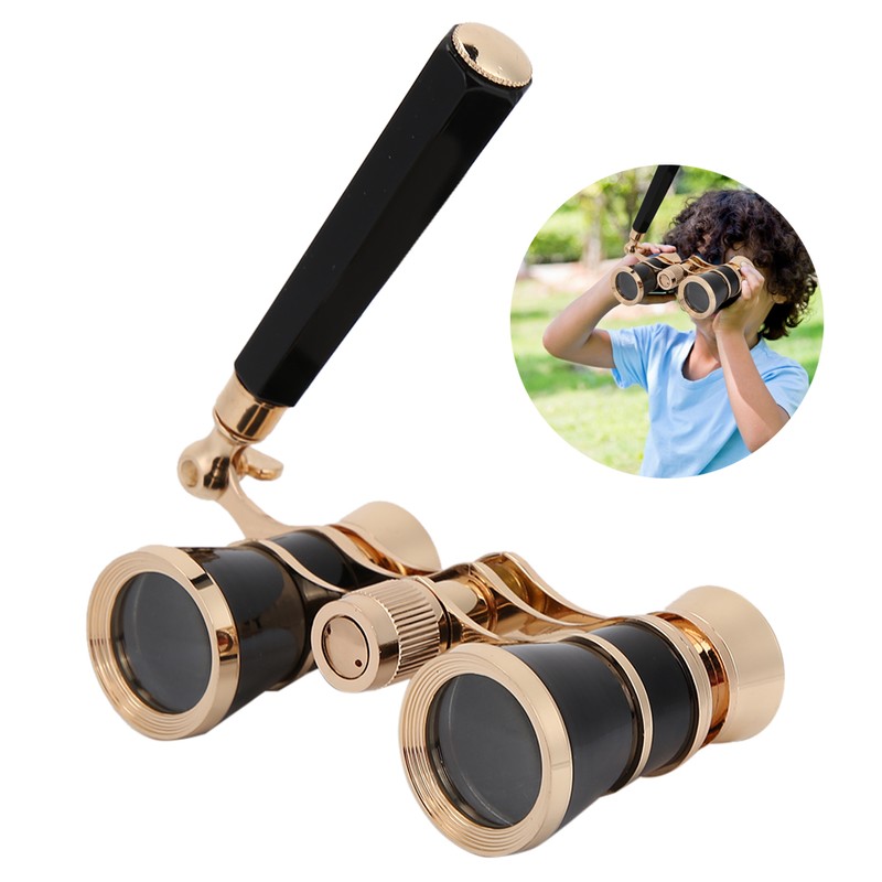 3X25 Opera Binocular Telescope Theater Portable for Women Girls Children