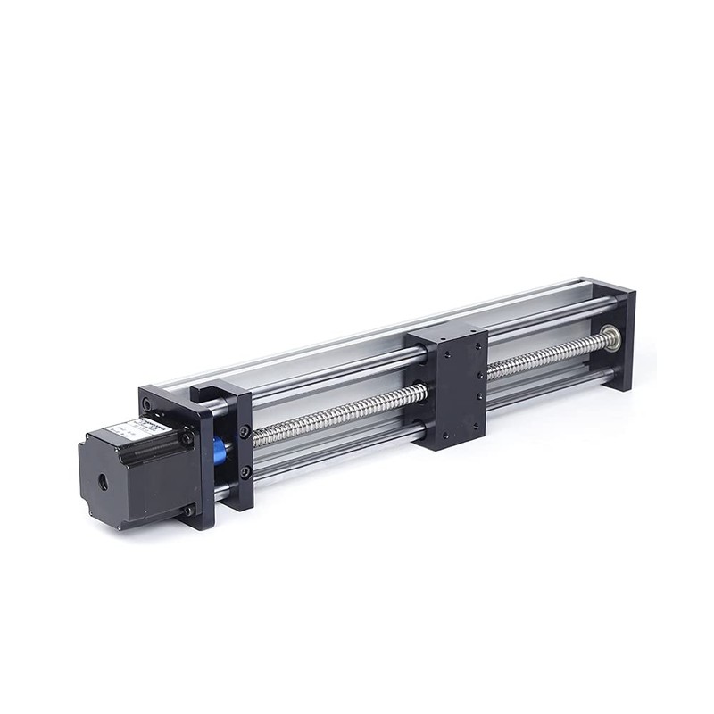 Futchoy 100/200/300mm Linear Axis Actuator 300mm 24V Ball Screw Guide