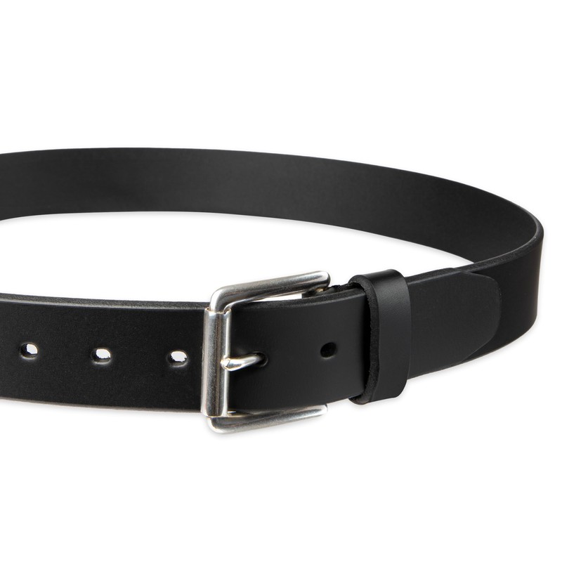 Docker's Men's Essential Casual Leather Belt, Black