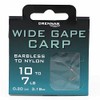 Drennan Hooks to Nylon Wide Gape Carp Barbless