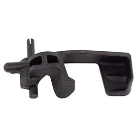 TRQ Front Right Interior Door Handle Black Passenger Side Compatible with 2004-2011 Freightliner Columbia