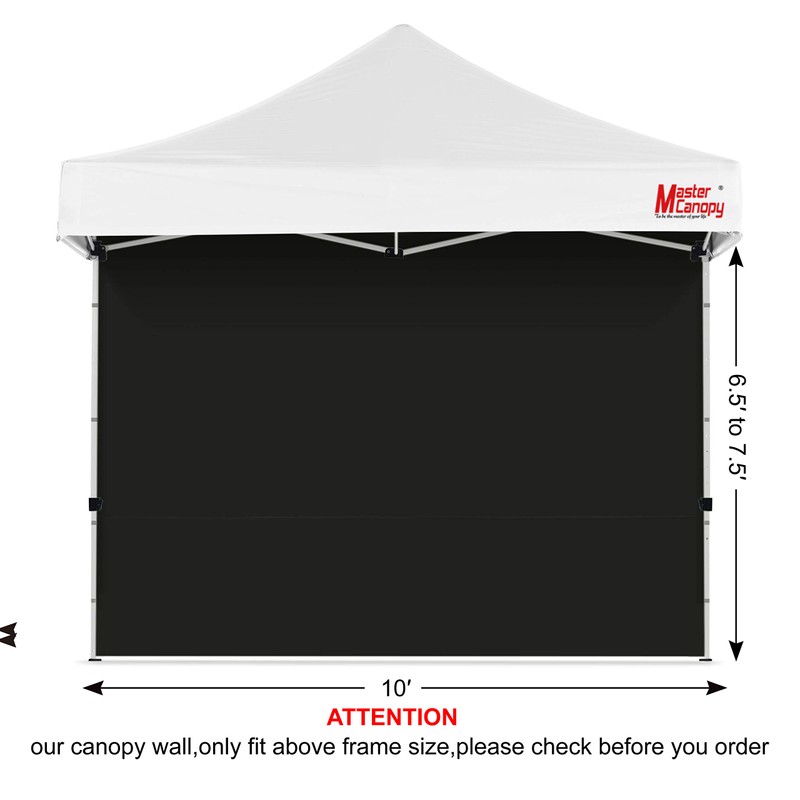 MasterCanopy Instant Gazebo Sidewall Panels Sunwall for 3x3M Pop Up