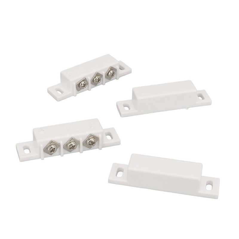 2 Sets Magnetic Door Switch Wired NC NO Normally Open