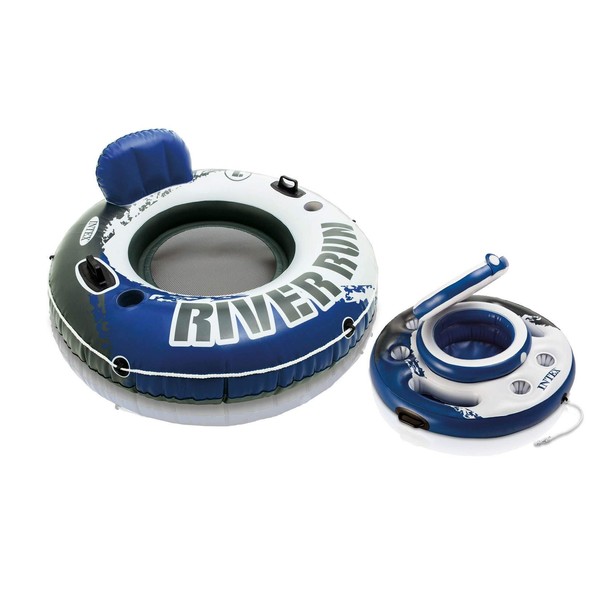 Intex River Run I Inflatable Floating Tube Raft with Mega