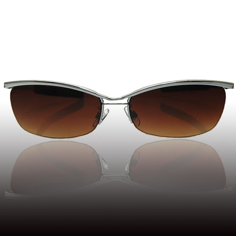 Eyewear 9309-2 Evil Face Reamless Metal Frame Square Bad Yankee