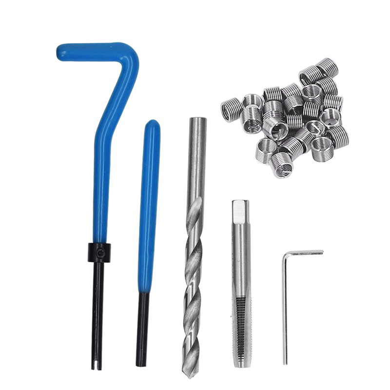 30pcs Thread Repair Kit M7x1 Steel High Efficiency Drill Tap