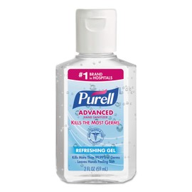 PURELL 960524 Advanced Instant Hand Sanitizer, 2oz, Squeeze Bottle (Case of 24)