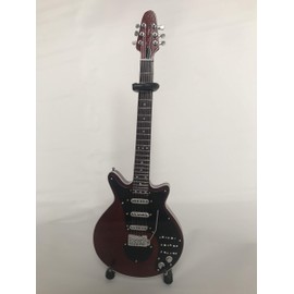 FanMerch Queen Brian May “Red Special” Mini Guitar Replica Collectible