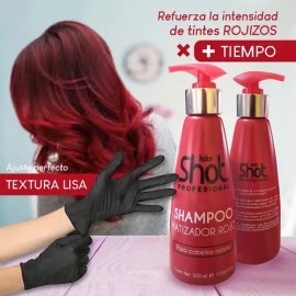 Shampoo Matizador Hidratante Para Cabello De Tonos Rojizos                                                                                            