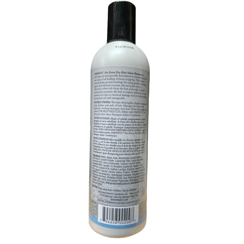 Parnevu Salon Shampoo 12 oz