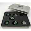 Metal Dice Set D&D - 7 Die Metal Polyhedral Dice