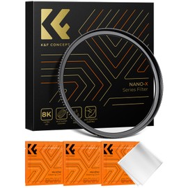 K&F Concept 58mm to 67mm Step-Up Lens Adapter Ring for Filters, Made of Brass, Filter Step Rings Compatible with All 58mm Camera Lens & 67mm UV CPL ND Filter Accessory