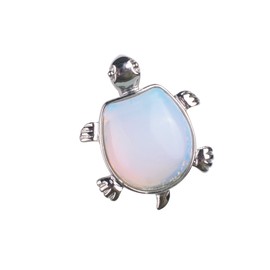 JOYA GIFT Silver Plated Sea Turtle Necklace Tortoise Chain Necklaces Pendant Women Beach Jewelry