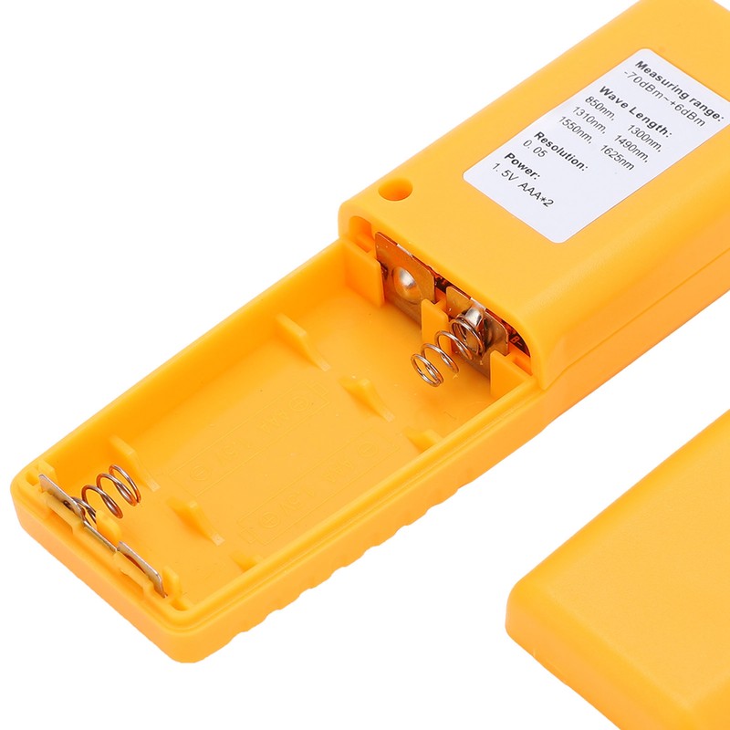 GM65 Optical Power Meter Red Light MultiWavelength Selection Optical Fiber